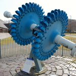 Wheel-at-electric-mountain